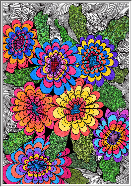 grafiki i ilustracje 28. RADOŚĆ - rysunek, plakat.