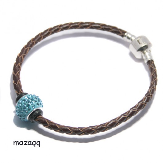 Bransoletka mini brązowa III - 19 cm mazaqq