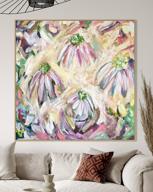 obrazy Obraz abstrakcyjny 90x90 cm