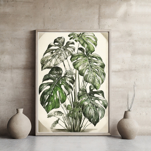 plakaty Plakat monstera
