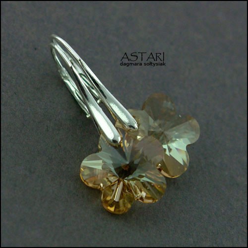 kryształ SWAROVSKI FLOWER - GOLDEN SHADOW Astari
