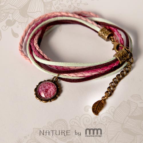 Flower bransoletka 2in1 muamua design