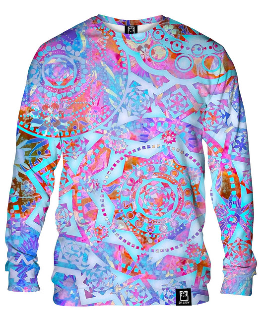 bluza bez kaptura damska Bluza Bez Kaptura Damska DR.CROW Pastel Rococo
