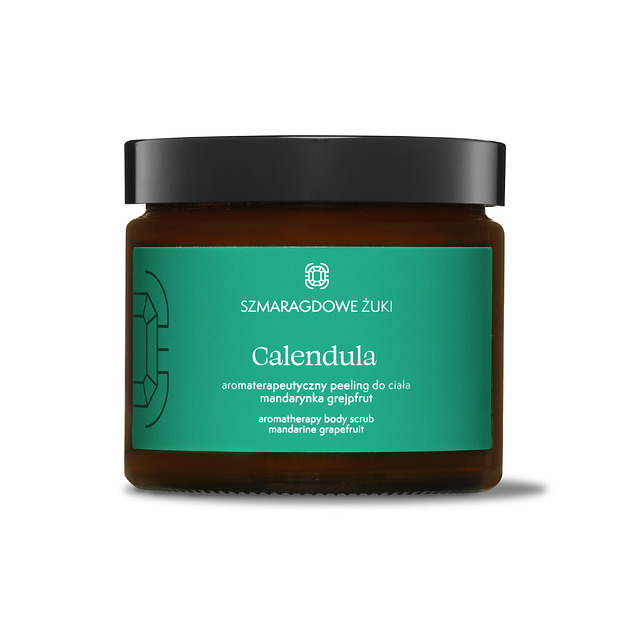 peelingi do ciała CALENDULA aromaterapeutyczny peeling cukrowy- mandarynka grapefruit