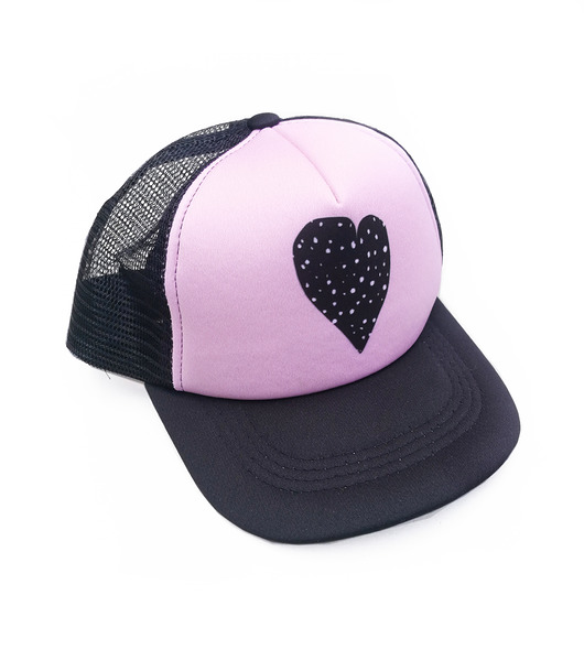 Czapka z daszkiem Pink Heart Pocopato Pocopato