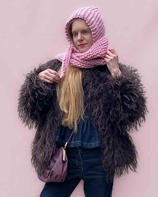 czapki damskie 100% MERINO szaliko kaptur