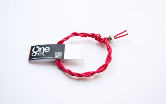 String Rolls bransoletka różowa OneOnes Creative Studio