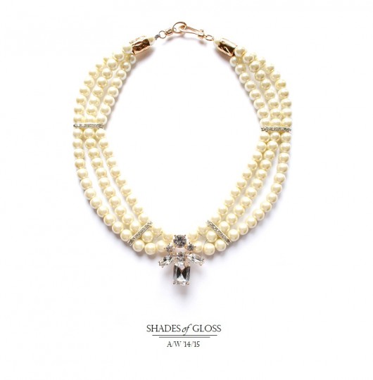 Shades of gloss 'pearl' Republika jewelry