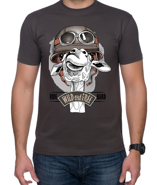 Koszulka T-SHIRT Crazy Biker studioixi