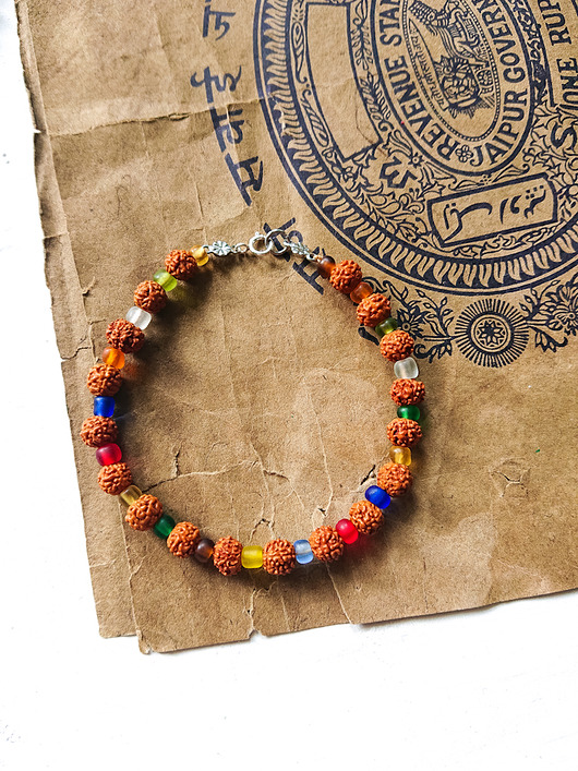 OSIAN bransoletka z rudrakszą NOMAD ACCESSORIES
