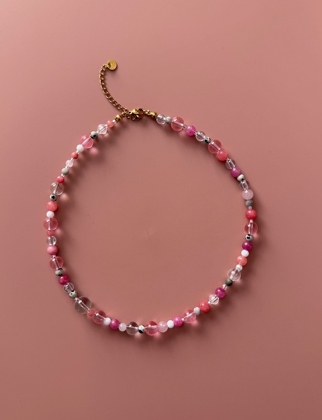 naszyjniki - inne Różowe cukierki vol 2