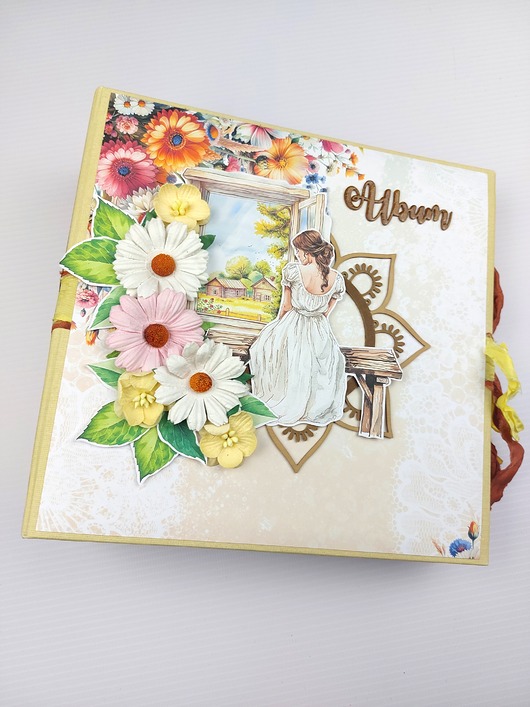 notatniki i albumy Album na zdjęcia kobiecy /kwiatowy