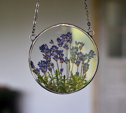 Ozdoby na ścianę Dekor z lawendą