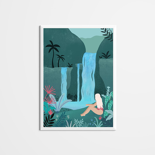 plakaty Plakat Wodospady