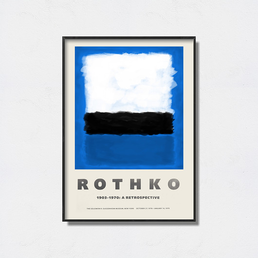 plakaty Mark Rothko  - Exhibition Poster