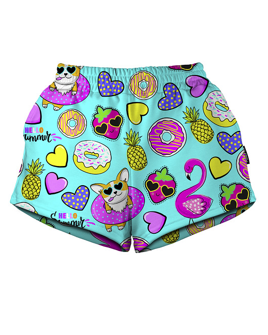 szorty damskie Shorty Spodenki Damskie DR.CROW Fashion Summer