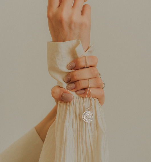 złote naszyjniki Naszyjnik Rosa