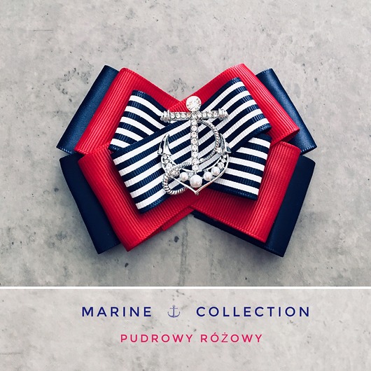 broszki Brosza Marynarska z Kotwicą NEW