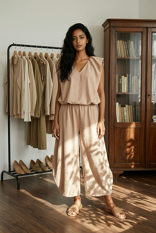 komplety damskie Komplet Set MauiiDonata jedwabny