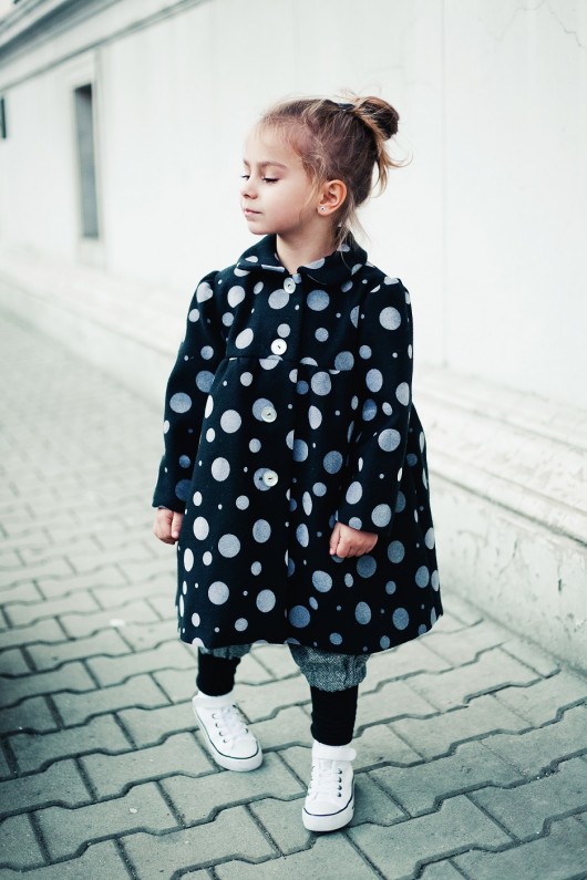 Płaszcz DOTS PLAY smock