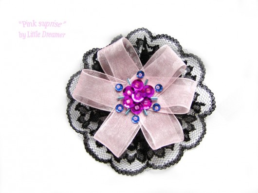 Broszka &quot;Pink suprise&quot; Little Dreamer