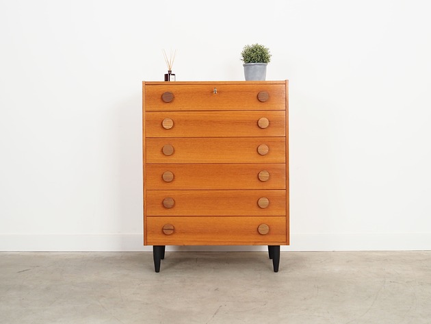 komody i szafki Komoda tekowa, duński design, lata 60, produkcja: Dania