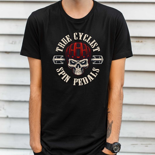 t-shirty męskie Koszulka  z nadrukiem Cyclist