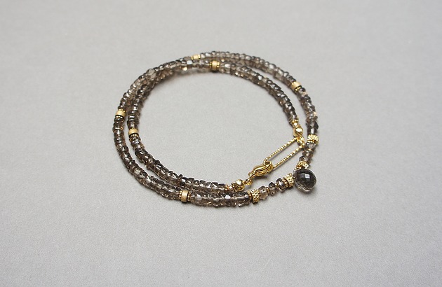 chokery Kwarc dymny vol. 3 - choker /23.10.25/ Szlachetna kolekcja