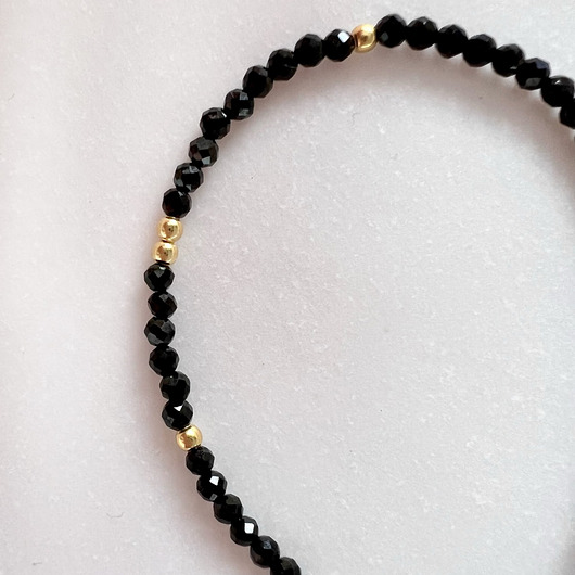 korale Naszyjnik Spinel NOC kamienie naturalne