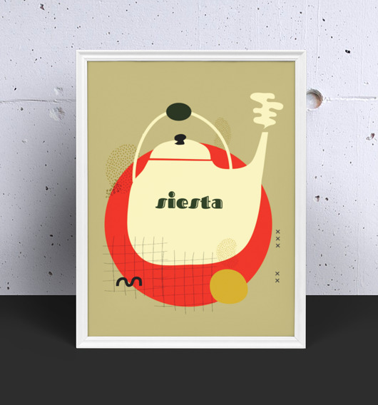 plakaty Plakat siesta i basta