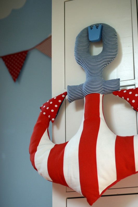 poduszki do pokoju dziecka Poduszka KOTWICA