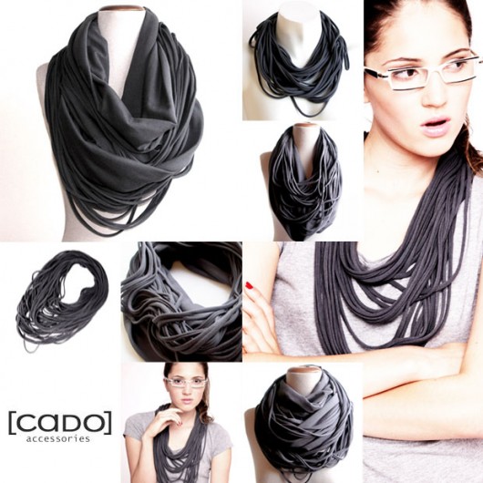 Szalik Tuba Zamotka Cado Graphit CADOaccessories