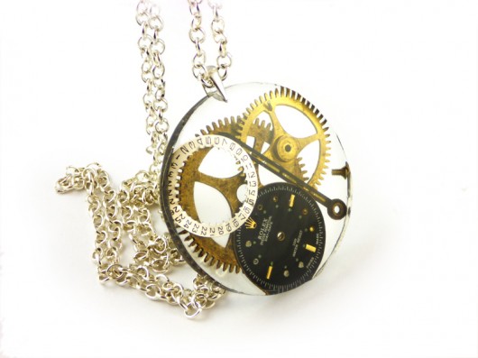 Steampunkowy wisior Scradeus