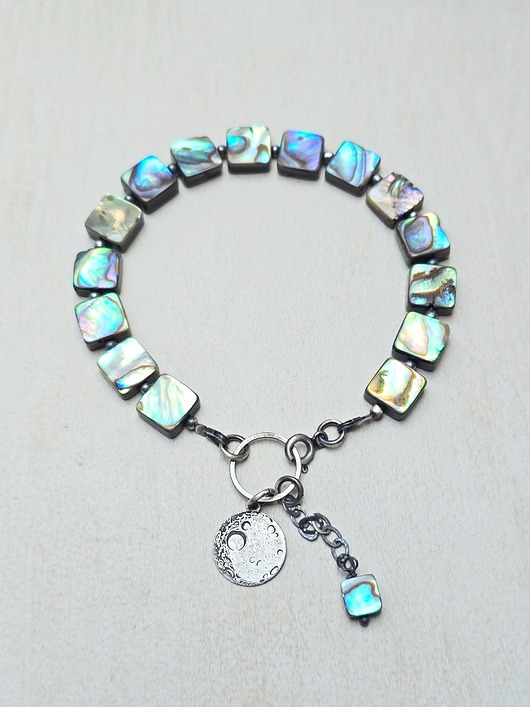 bransoletki srebrne Bransoletka  Księżycowa Poświata