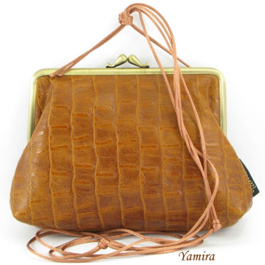 Torebka :: crocodillo exclusive light brown :: yamira