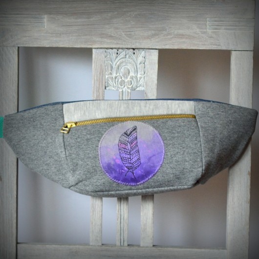 Nerka malowana ręcznie BOHO ivy style