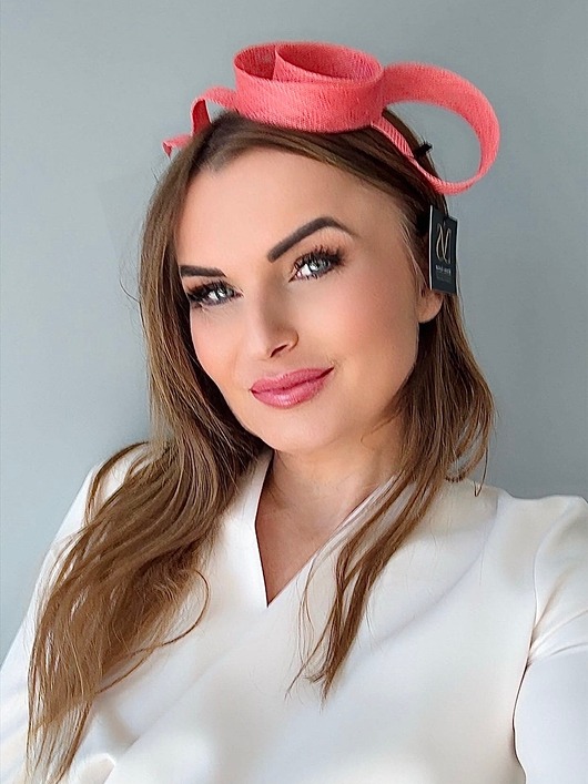 fascynatory Fascynator MELODY koral  /oraz inne kolory