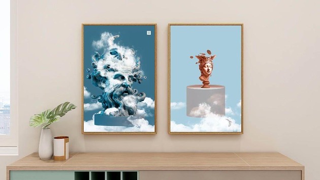 grafiki i ilustracje Autorska grafika (zestaw 2 szt.) - wydruk (A5-A2)