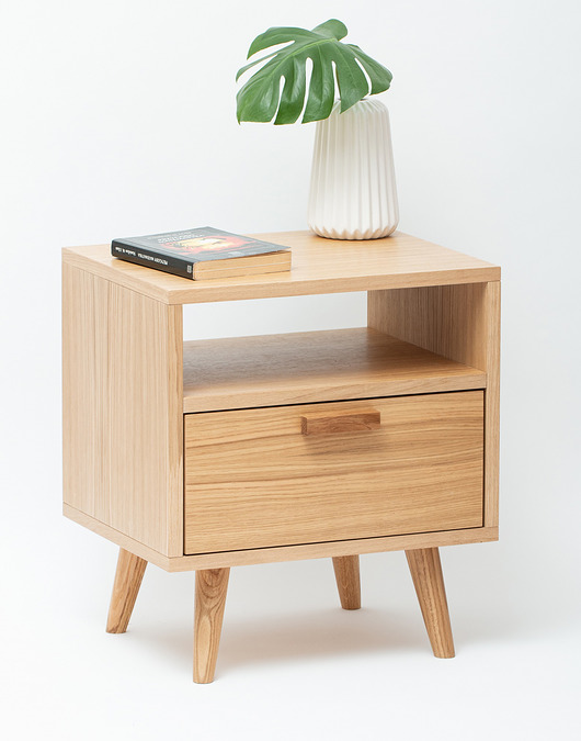 szafki Szafka Astra, front barkowy, fornirowana dębem