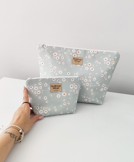 kosmetyczki Duża Kosmetyczka Little Boho Flowers