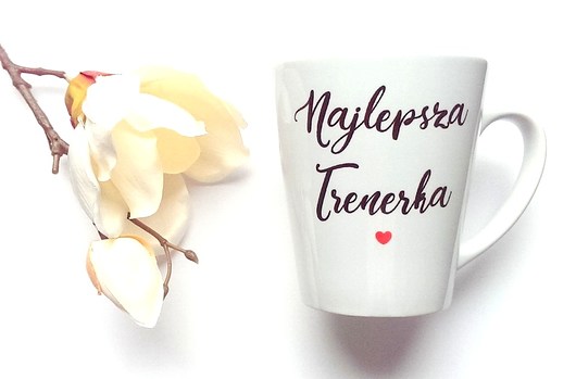 Kubek Latte NAJLEPSZA TRENERKA FarrowDesign