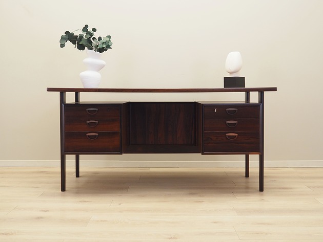 biurka Biurko palisandrowe, duński design, lata 70, designer: Kai Kristiansen