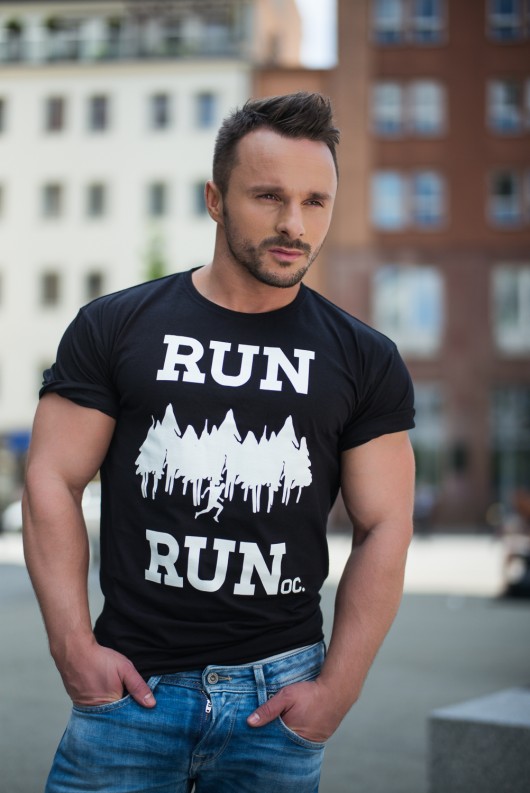 T-shirt RUN FOREST RUN - koszulka odCZAPY odCZAPY