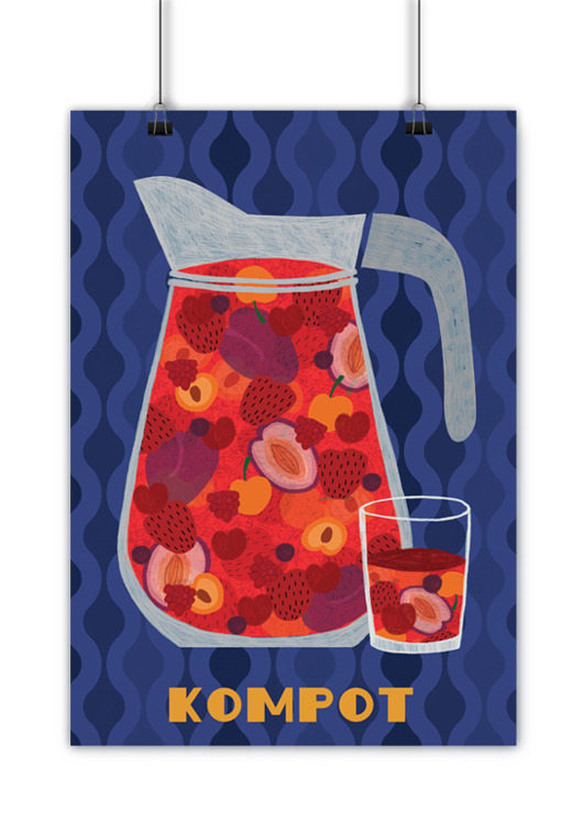 plakaty Plakat Kompot