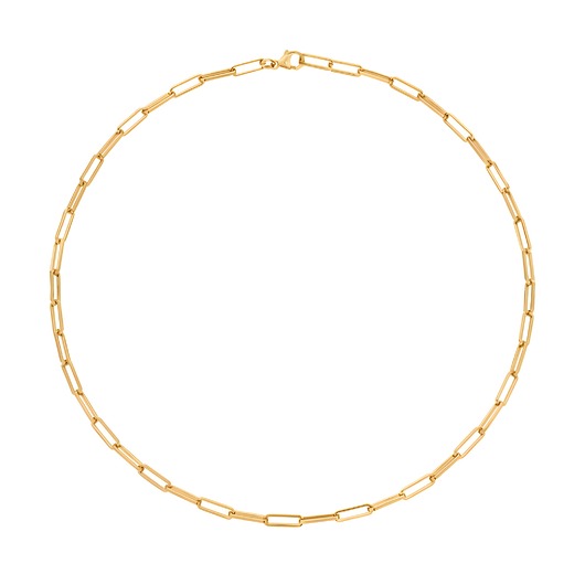 srebrne naszyjniki Pozłacany naszyjnik CLIP