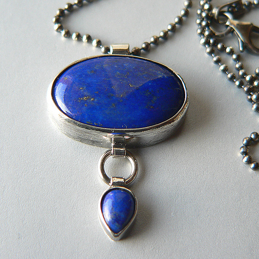 -lapis lazuli-wisiorek- Emilia Woźniak