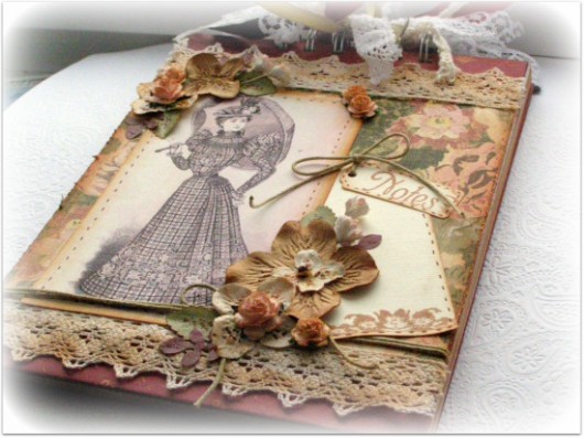 Notes w sylu retro - dla mamy Z Papieru Tworzone