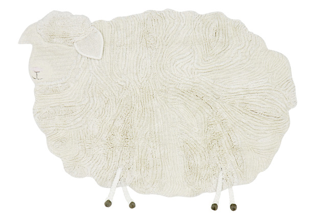 dywany Dywan Wełniany Pink Nose Sheep, 120 x 170 cm, Lorena Canals