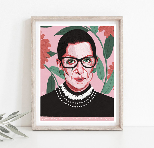 grafiki i ilustracje RBG art giclee print