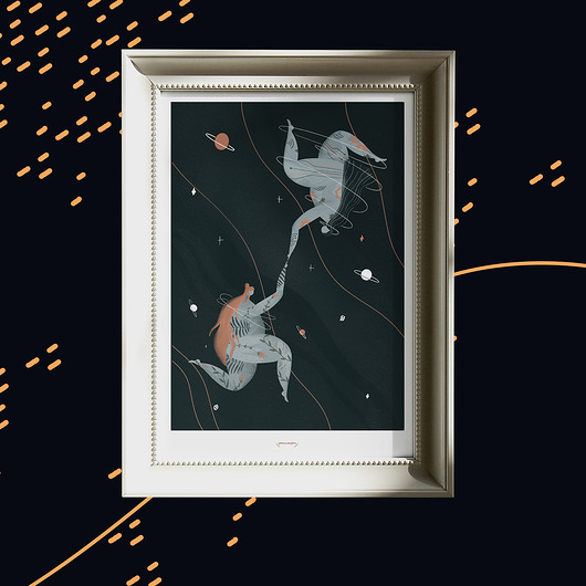 Plakat "COSMOS" Joanna Magdon